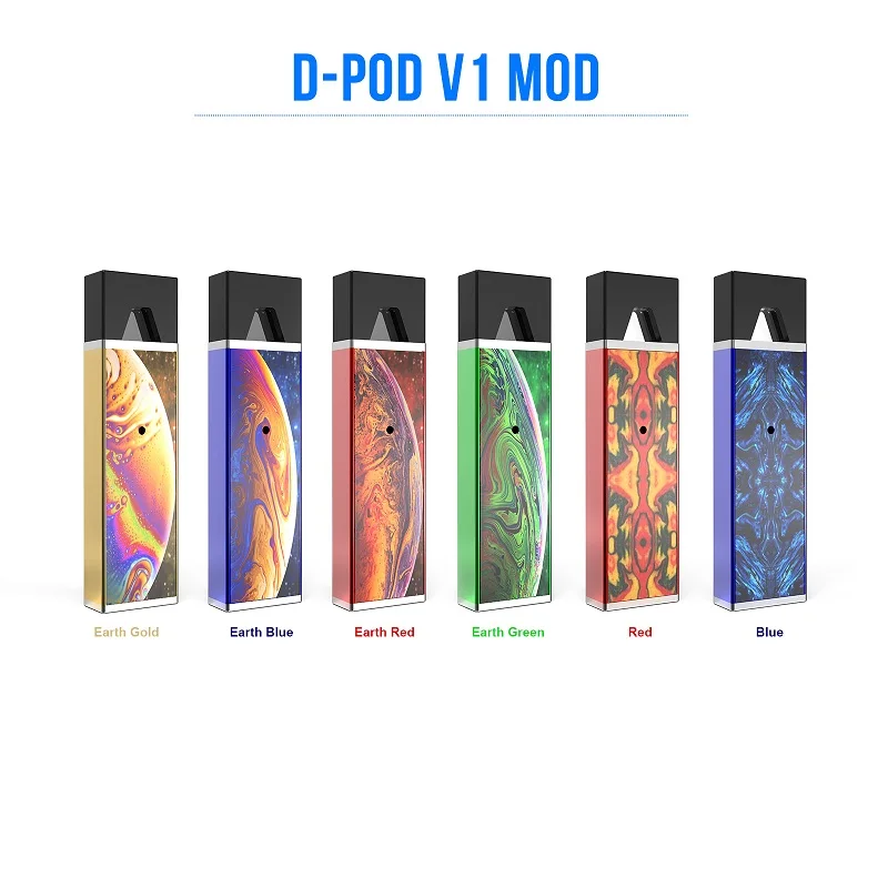 Электронная сигарета Pod Vape,, Kangvape, D Pod V1, 650 мАч, коробка, мод, система, испаритель, 0,7 мл, керамическая катушка, атомайзер, вейпер