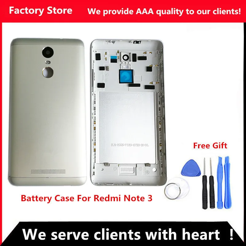 

Q&Y QYJOY AAA Battery Back Cover For Redmi Note 3 Battery Back Cover For Redmi Note 3 Housing +Volume buttons + Power Buttons