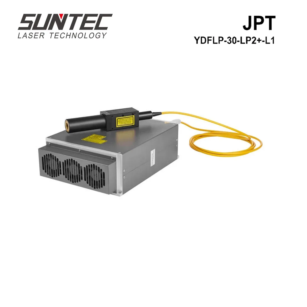 Suntec Fiber Laser Source 30W JPT MOPA Fiber Laser Generator Mopa Laser Source for Fiber Laser Marking Machine YDFLP-30-LP2+-L1