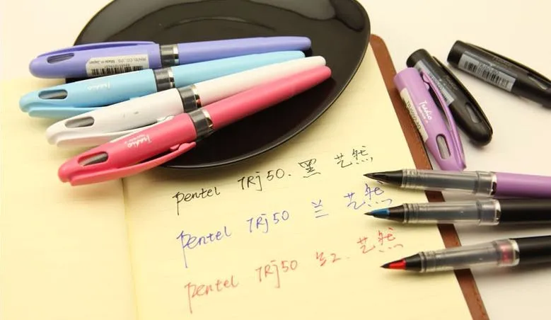 Pentel эскизная ручка большой класс авторучка для подписи TRJ50 0,8 мм Япония