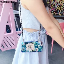

Beautiful flowers Insta Good Crossbody Phone Case Cover with long strap chain necklace for Iphone XR XS MAX 6S 6 X 8 7 plus case