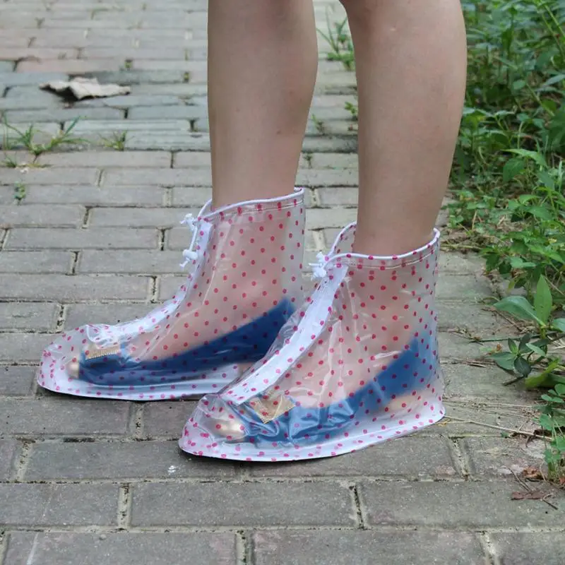 Г., непромокаемые ботинки на толстой нескользящей платформе Мужские и женские непромокаемые водонепроницаемые ботинки с закрытой пяткой туфли для многократного применения