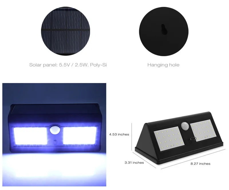 40 LED Solar Light9