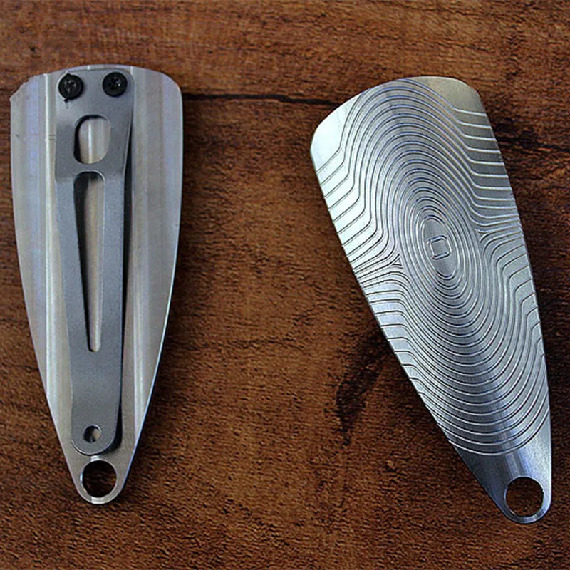 Отпечатки пальцев изгибающаяся полоса Стиль Титан кошелек EDC брелок для ключей на ремень брелок автомобильный ключ подарок мульти инструменты