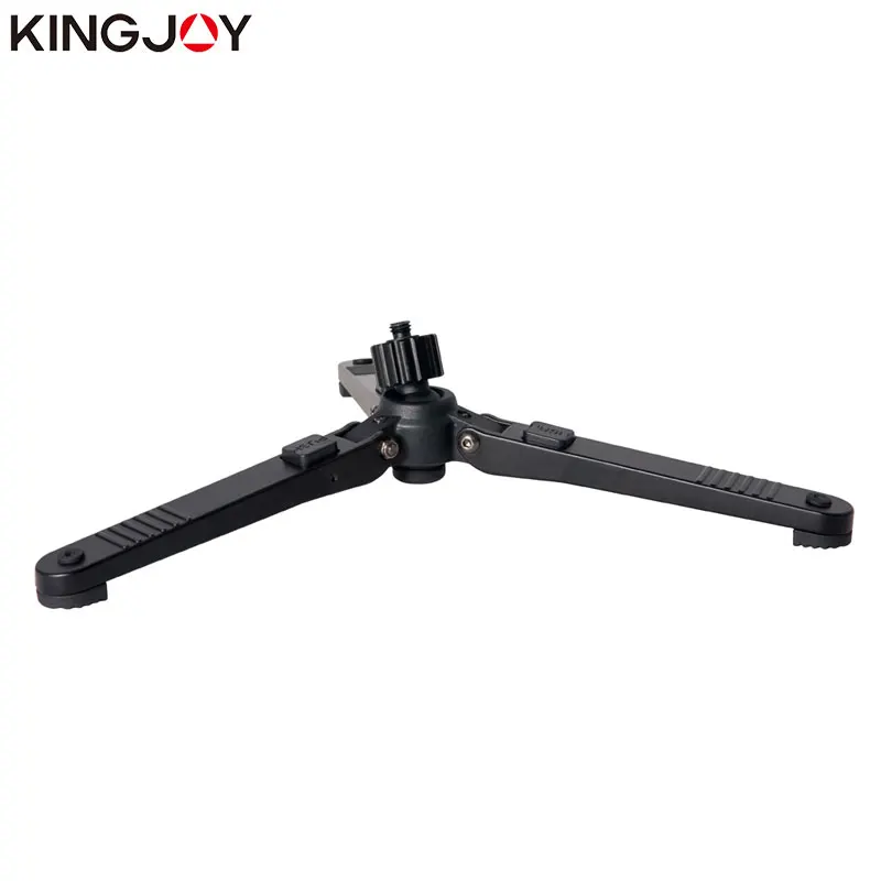 Kingjoy M3 Mini Table Tripod Legs Professional Aluminum Monopod For