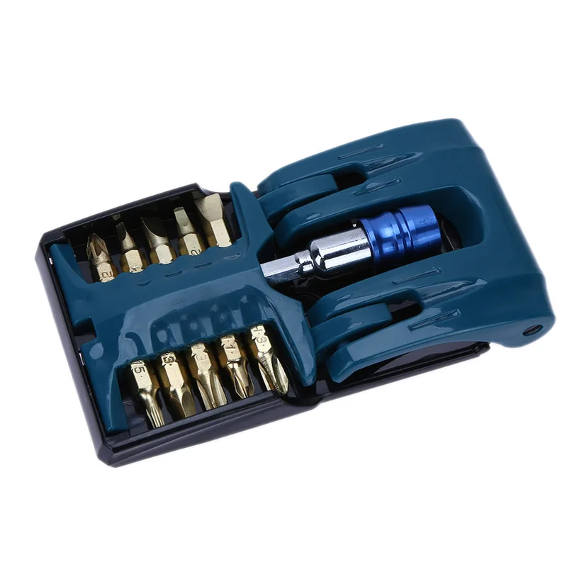 Billig 1set Power werkzeug zubehör 10pc Präzision schraubendreher satz + Elektrische bohrer adapter magnetische bit halter Multi Repair Tool