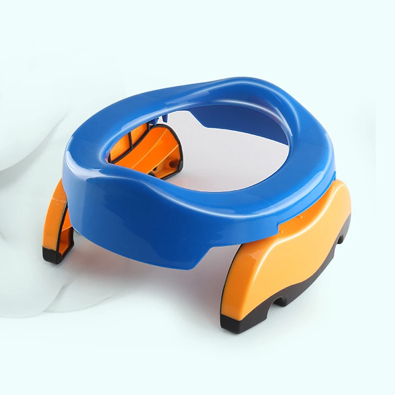 17 Nouveau Portable Bebe Infantile Chambre Pots Escamotable Apprentissage De La Proprete Siege Pot Anneaux Avec D Urine Sac Pour Enfants Bleu Rose Couleur Aliexpress