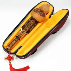C Ключ Хулуси Традиционный китайский классический флейта Тыква кукурбит Этническая музыкальный флейта деревянный духовой инструмент для
