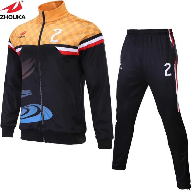 2019 maillots de Football ensemble costume d’entraînement hommes femmes garçons conception impression par Sublimation personnalisé Football formation survêtement combinaison