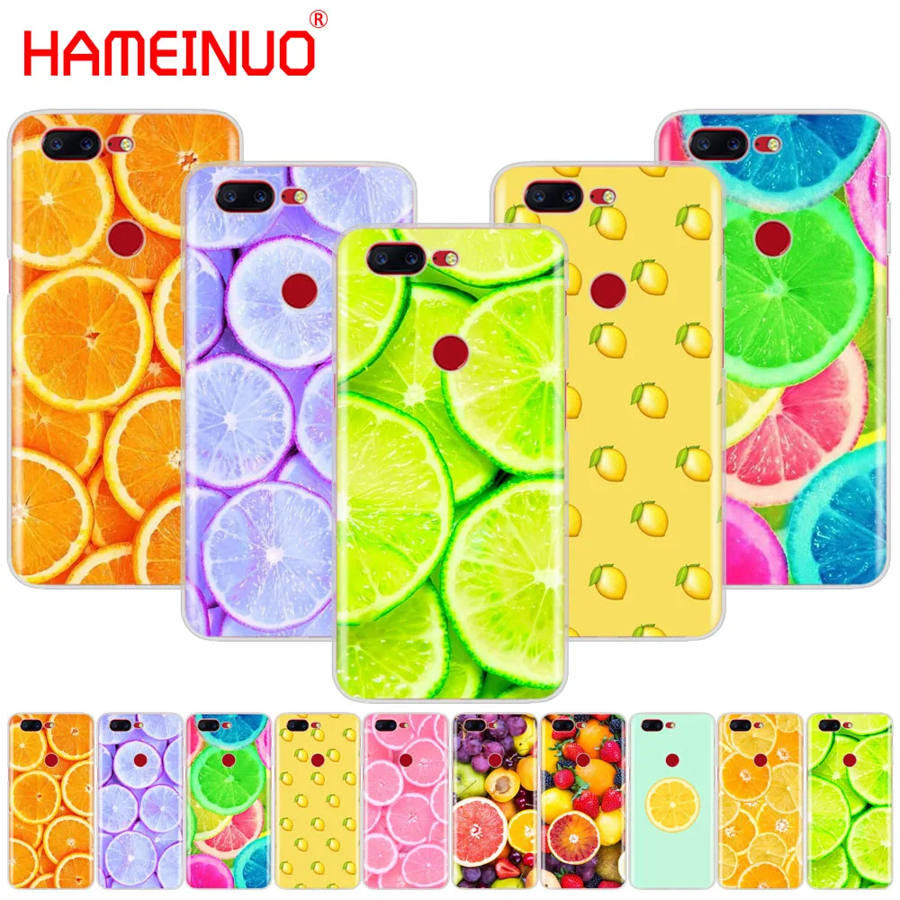 

HAMEINUO Lemon Watermelon cover phone case for Oneplus one plus 6 5T 5 3 3t 2 X A3000 A5000
