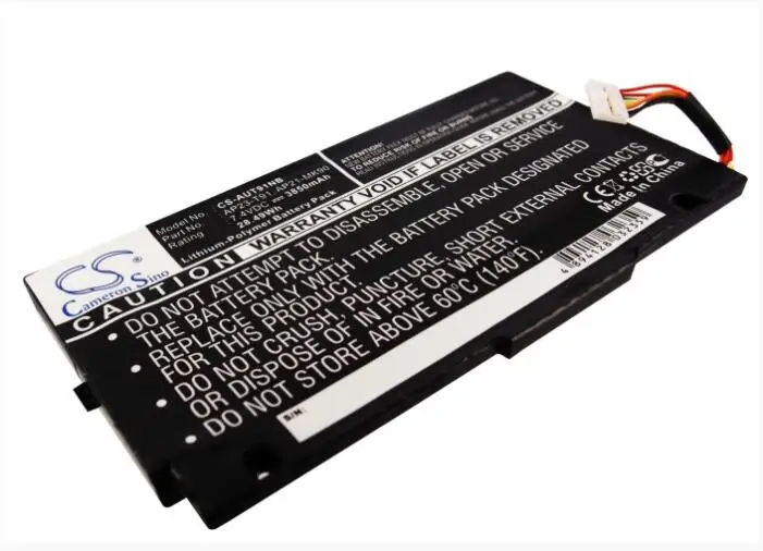 Аккумулятор Cameron Sino 3850 мАч для ASUS Eee PC MK90H T91 S101 Tablet 07G031001300 планшета с возможностью