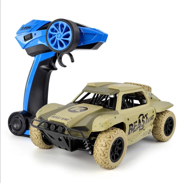 

RC Car 2.4G 25KM/H High Speed Remote Control Car 1:18 Short Truck RC Toys 4WD Off- Road Vehicle