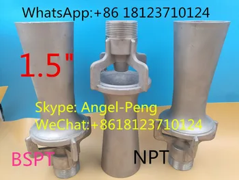

1.5" Tank Mixing Eductor nozzle,mix fluid spray nozzle,Mixing Fluid Nozzle,Driven Circulation Mixer Eductor Spray Nozzle