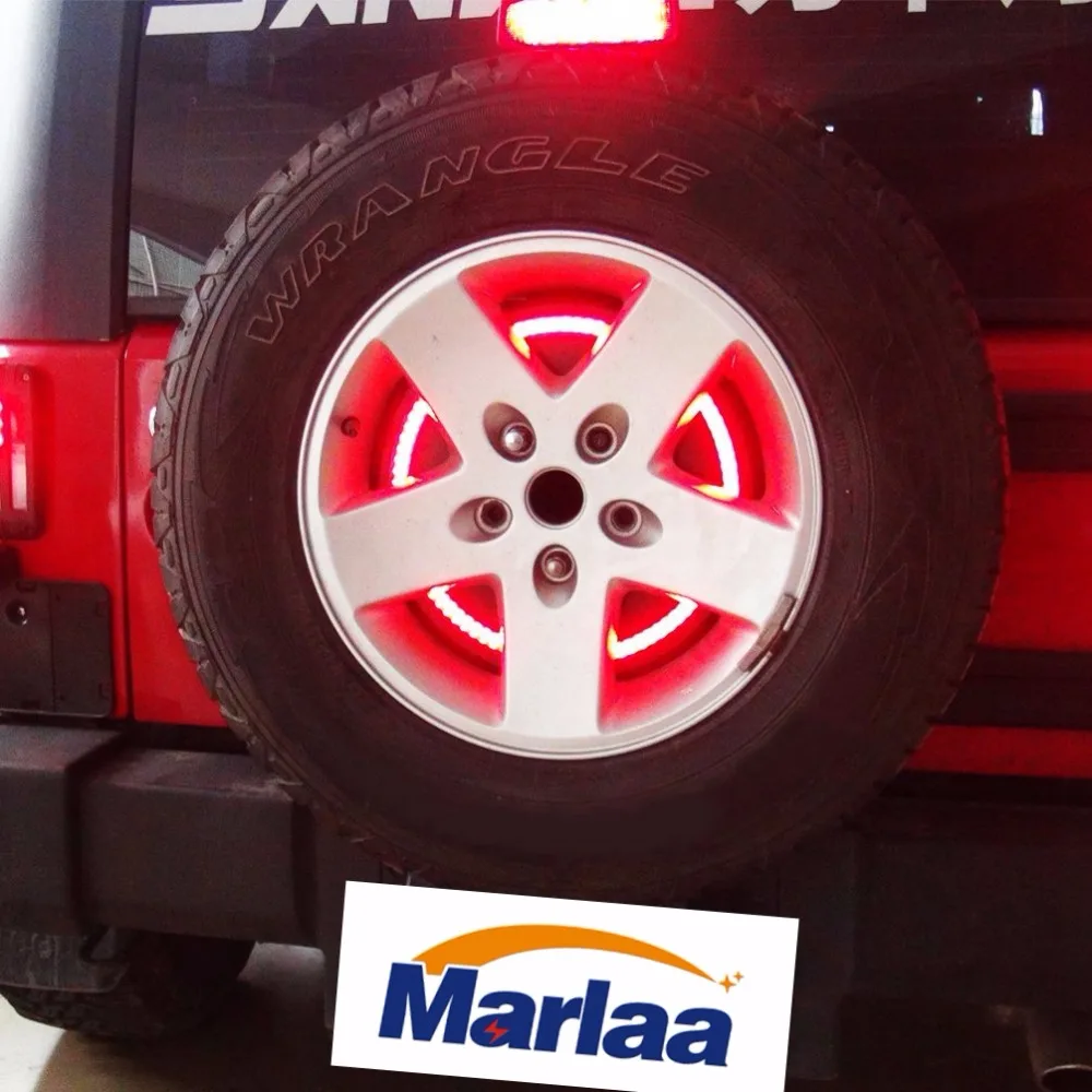 Запасная крышка шины светодиодный третий стоп светильник для 2007 2017 Jeep Wrangler JK