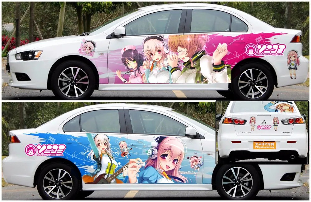 Diy 3d Car Whole Body Sticker Styling Decal Exterior Accessories