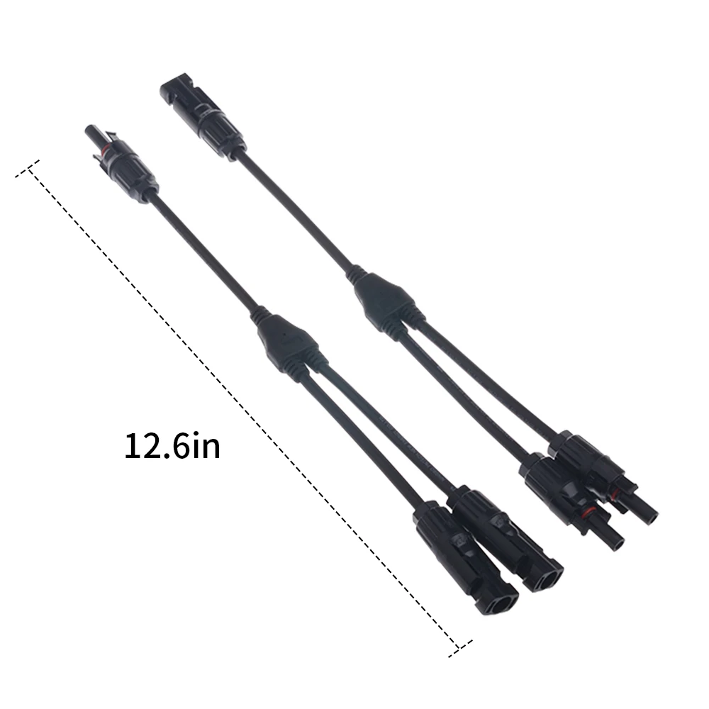 Пара MC4 разъемы Y филиал от 1 до 2 параллельный адаптер кабель провода Plug набор инструментов для солнечной панели