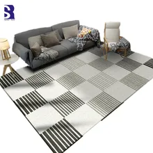 SunnyRain 1-piece монохромный ковер для гостиной ковры для спальни скольжение сопротивление коврик на кухню