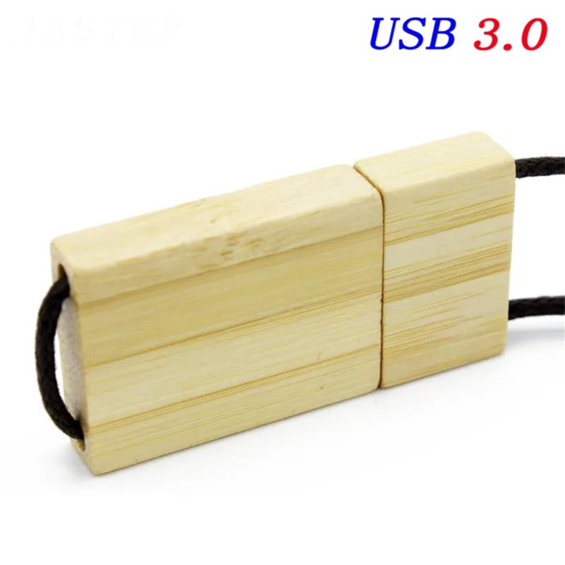 bamboo SHANDIAN USB 3,0 ремешок деревянный USB флеш-накопитель Красная деревянная Флешка 16 ГБ 32 ГБ 64 ГБ флеш-накопитель карта памяти u-диск логотип по индивидуальному заказу - Цвет: bamboo