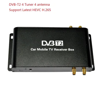 

Car DVB-T2 h.265 HEVC TV receiver 4 Tuner 4 Antenna 150~200KM/H