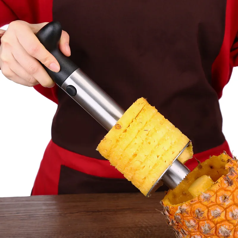 

Pineapple Peeler 304 Stainless Steel Accessories Pineapple Slicers Fruit Knife Cutter Corer Slicer Kitchen Tools