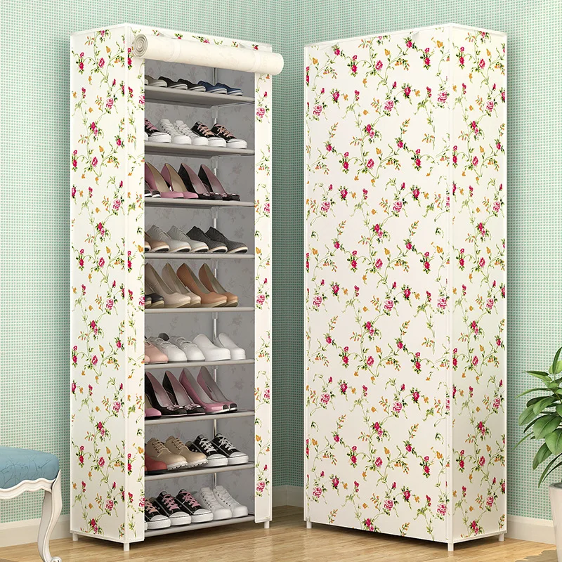 10 Layers Nonwoven Fabric Shoe Rack DIY Assembly Storage Shoes Cabinet Standing Dustproof Home Shoes Organizer Shlef Furniture 10 Layers Nonwoven Fabric Shoe Rack DIY Assembly Storage Shoes Cabinet Standing Dustproof Home Shoes Organizer Shlef Furniture