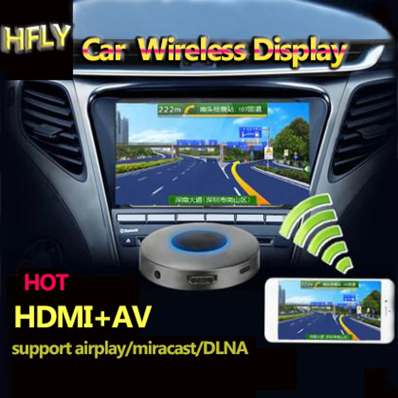 

HFLY Q1 2.4G 1080P smart tv stick HDMI+AV wifi display adapter chromecast support airplay/miracast/dlna for iphone for ipad