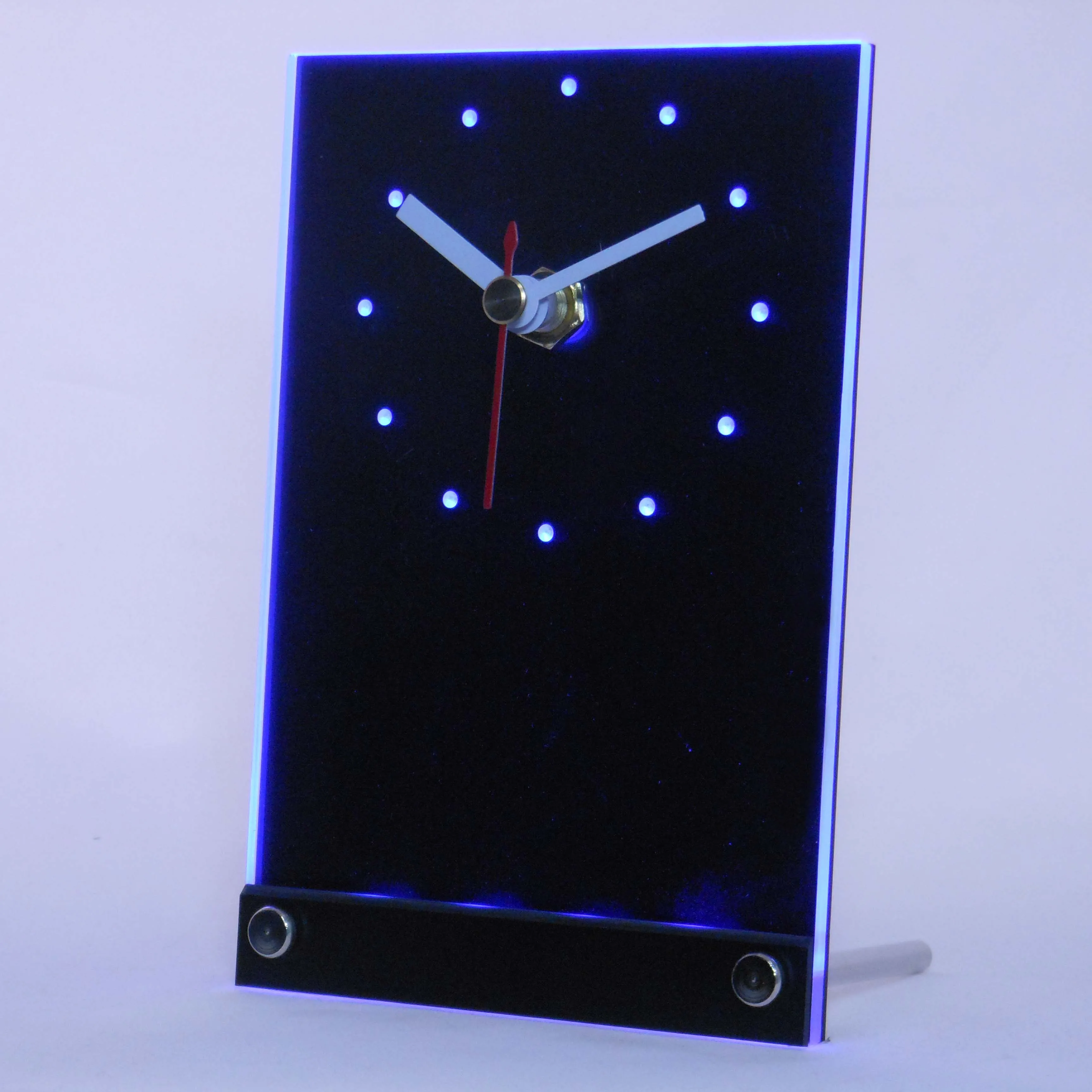  tnc-tm Custom Made Your Own Design 3D LED Table Desk Clock