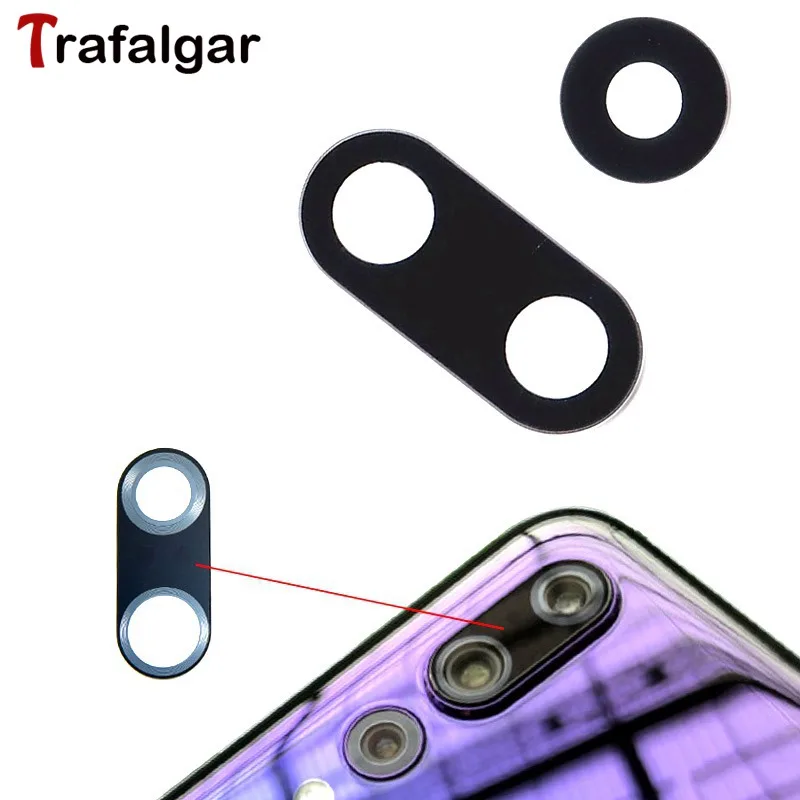 

2pcs/lot Huawei P20 Rear Camera Glass Lens For Huawei P20 Lite Back Camera Glass Lens Cover Replacement With Adhesive Tape