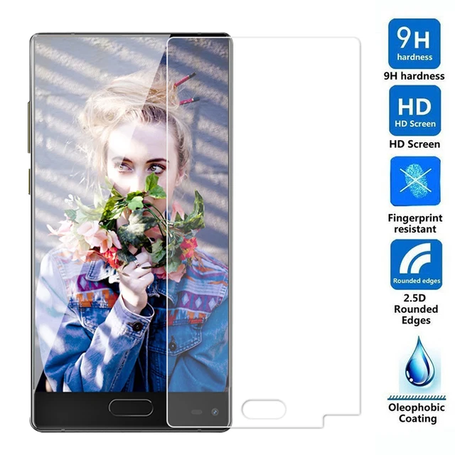 2.5D Закаленное стекло для Ulefone Mix Высококачественная защитная пленка