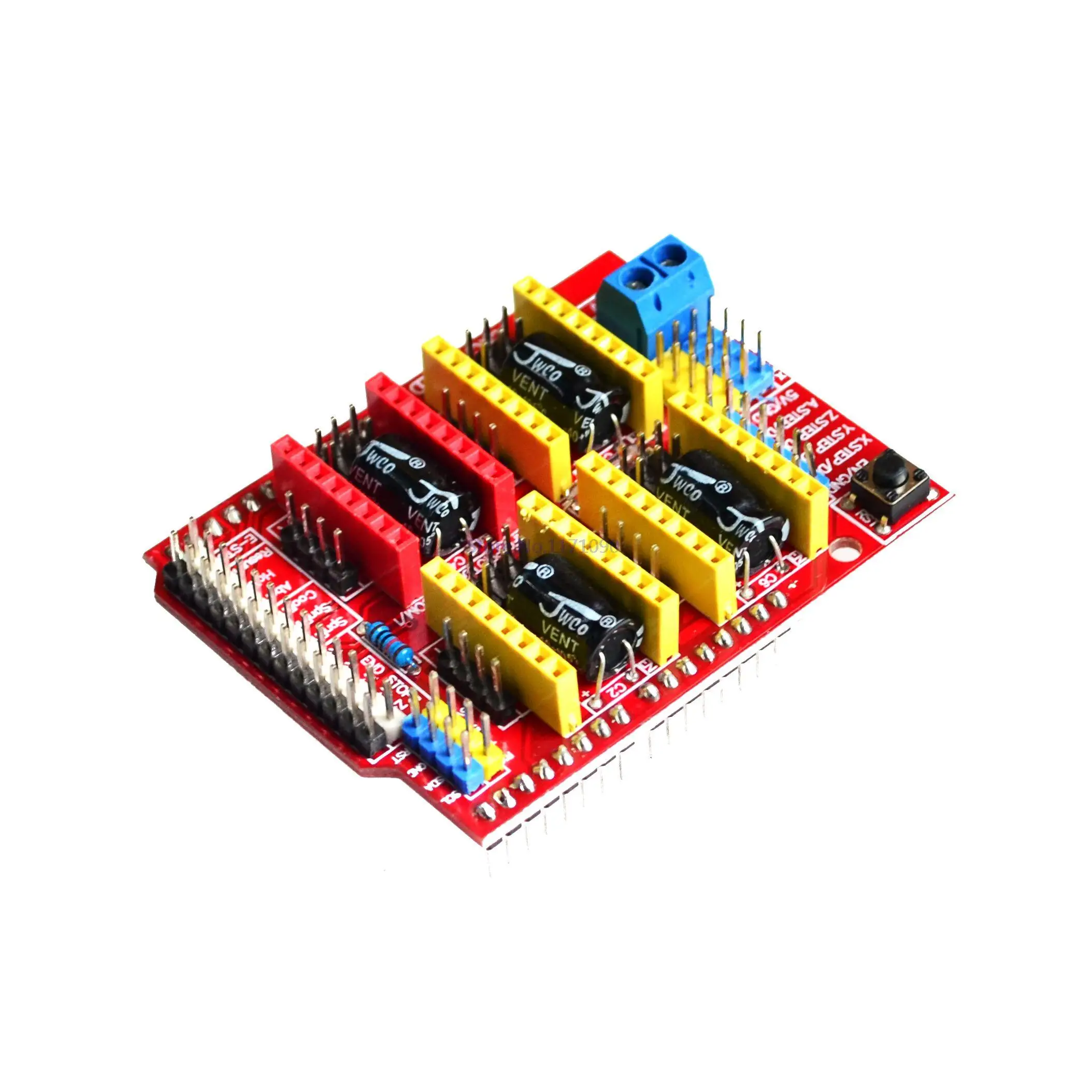 Новый cnc щит v3 гравировальный станок/3D принтер/A4988 Плата расширения драйвера |