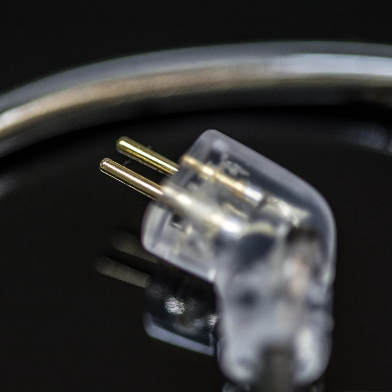 HiBy Jack 3 5mm Gold Plated Adapter Swappable plug Connector Headphone Cable 0 78mm 2 Pins MMCX 