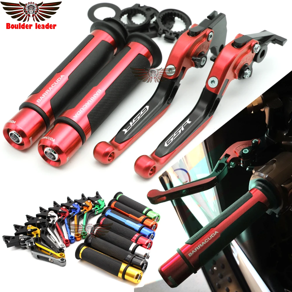 For SUZUKI GSR 750 11-14 GSR 600 2006-2011 GSR 400 2008-2012 Motorcycle Adjustable Folding Brake Clutch Levers Handlebar Grips For SUZUKI GSR 750 11-14 GSR 600 2006-2011 GSR 400 2008-2012 Motorcycle Adjustable Folding Brake Clutch Levers Handlebar Grips