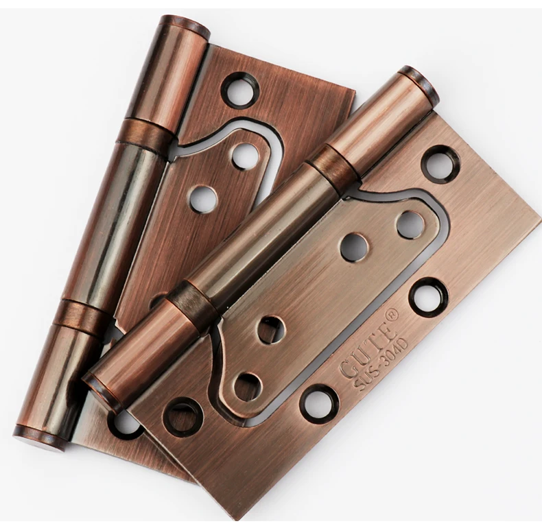 4 ''المنزل تزيين الفولاذ المقاوم للصدأ الباب المفصلي للطي الأثاث الباب المفصلي الأبواب مفتوحة خزانة