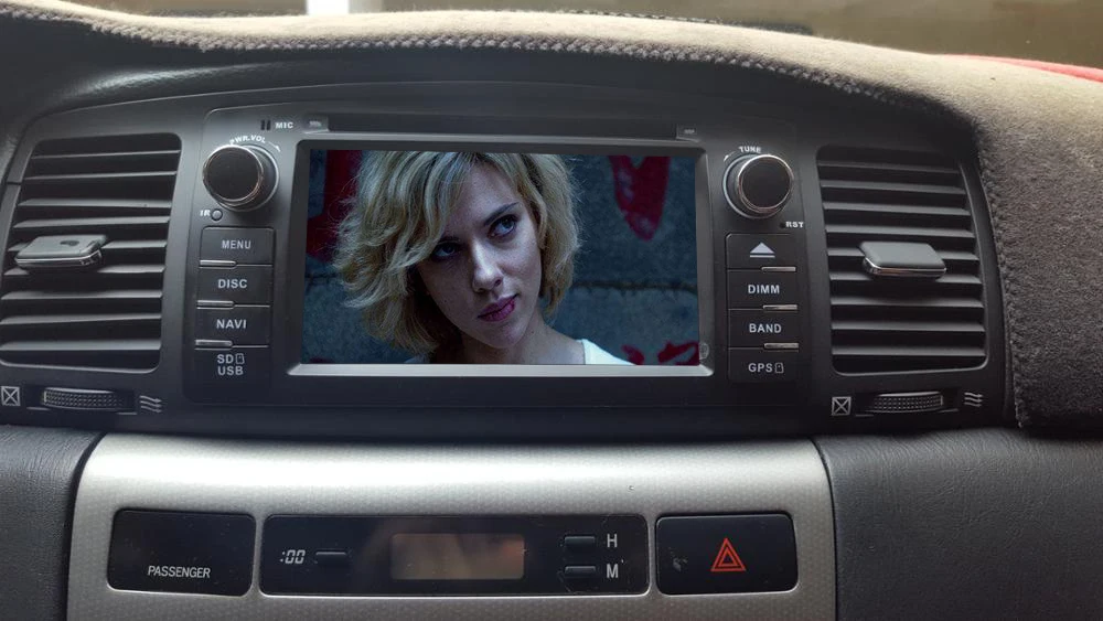 Flash Deal HIRIOT Car Android 7.1 Car DVD GPS Player For TOYOTA COROLLA E120 BYD F3 Navigation Radion Mirror Link Wifi/4G DAB MAP 2G RAM 2