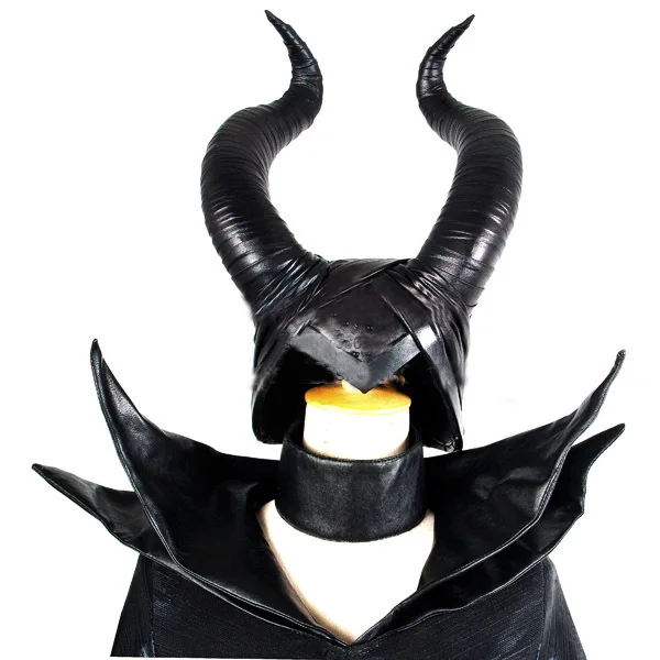 Взрослый малефисент костюм ведьмы для косплея женские вечерние маскарадные костюмы на Хэллоуин - Цвет: horns