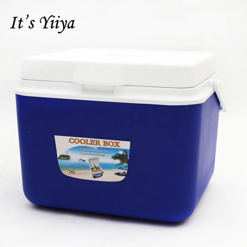 It's Yiiya Popular Insulated Picnic Cooler Bag Fashion Lunch Bag Panelled Portable 13 L High