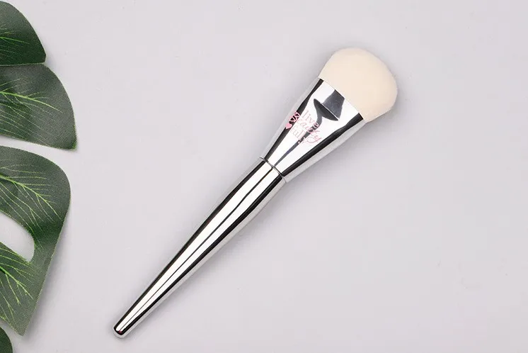 1 Pezzo Fondotinta Pennello Per Trucco Liquido Bb Cream Fondotinta Contouring Make Up Rotondo Angolato Strumento Di Bellezza Per Capelli Sintetici
