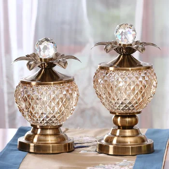 

Europe Wedding Decoration Accessories Glass Vase Modern Wine Cabinet Living Room TV Cabinet Home Decor Flower Vases For Homes