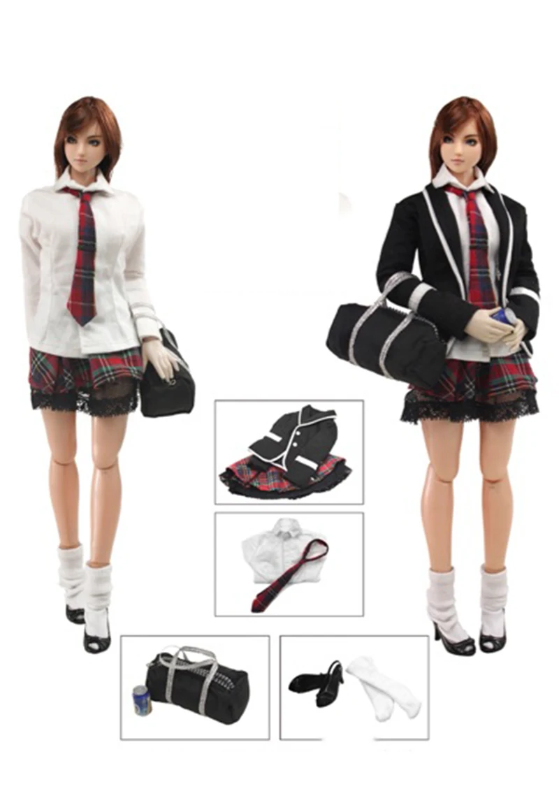 

1/6 Japanese Girl School Uniform set for 12''action figure DIY