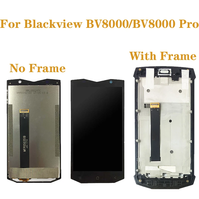 

5.0" for Blackview BV8000 LCD + Touch Screen Digitizer Kit for Blackview BV8000 Pro display Phone Accessories +tools