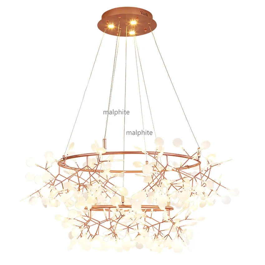 

Nordic Style Fireflies Creative Decor Pendant Lamp Living Room Bedroom Luxury Pendant Lights Modern Home Light Fixture lustre