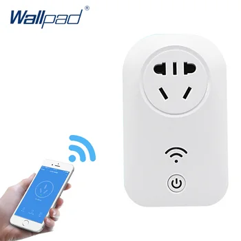 

2019 Hot Sale Wifi Socket 10A+Timer 5 Pin Socket Plug Outlet Smart Home Remote Wireless Controls for Iphone Ipad Android Ios