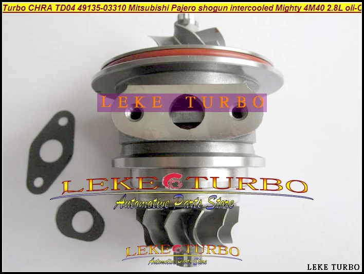 Turbo Cartridge CHRA TD04 49135-03310 49135-03130 Turbocharger For Mitsubishi Pajero 2 shogun intercooled Mighty Truck 4M40 2.8L