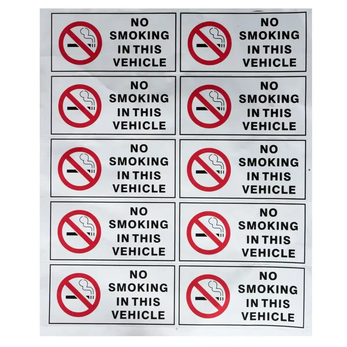 Signo de seguridad garaje signos de seguridad-Auto Adhesivo Impermeable Pegatina de vinilo vehículo