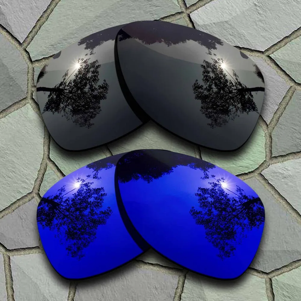 

Grey Black&Violet Blue Sunglasses Polarized Replacement Lenses for Oakley Dispatch 2