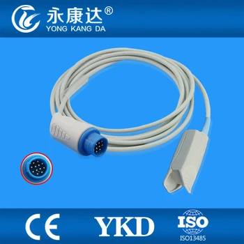

Free Shipping Mennen Envoy (Masimo Module)13Pin Adult Finger Clip spO2 Sensor Probe, 3M