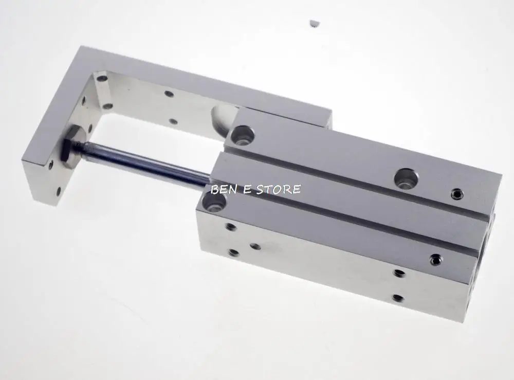 

SMC Type MXH6-15 Compact Pneumatic Slide Cylinder Bore Size 6mm Stroke 15mm