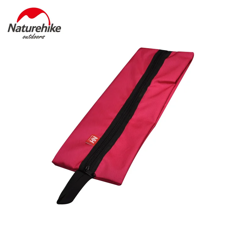  NatureHike NH15A001-R Portable Nylon Travel Shoe Bags with Zipper Closure Organizer Space Saving St - 32805006059