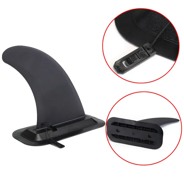 2018 New 1pcs Detachable Inflatable SUP Center Fins stand Up Paddle Board Detachable Center Fin center Surf Fin 8” Sup Fin