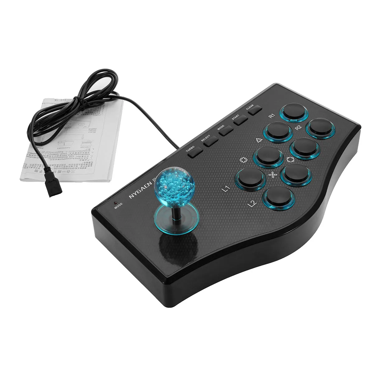 USB рокер игровой контроллер аркадный джойстик геймпад боевые палки для PS3/PC для Android Plug PC(USB) и Play Street Feeling